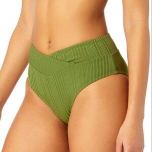 Salt & Cove Juniors' Ribbed V-Waist Bikini Bottoms - Size: Medium - NWOT